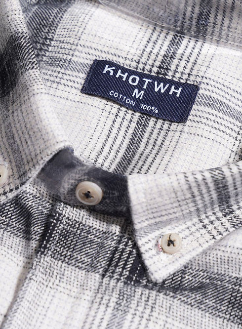Design 16 Checkered Shirt - Khotwh