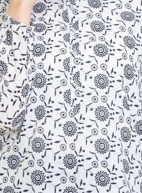 Design 16 Cloak Printed Blouse - Khotwh