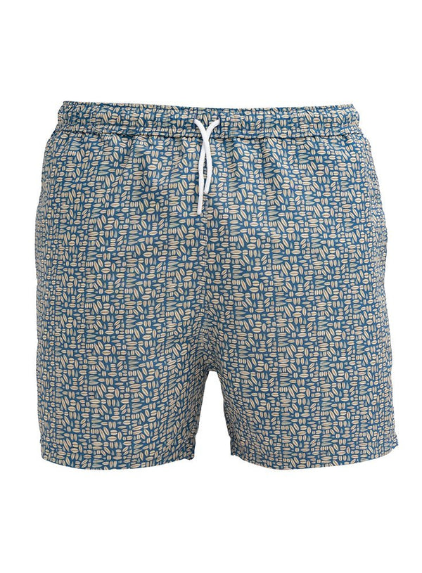 Design 16 Printed Beach Short - Khotwh