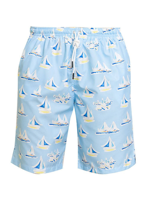 Design 16 Printed Beach Short - Khotwh