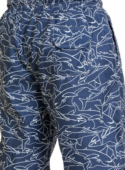 Design 17 Printed Beach Short - Khotwh