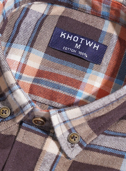 Design 18 Checkered Shirt - Khotwh