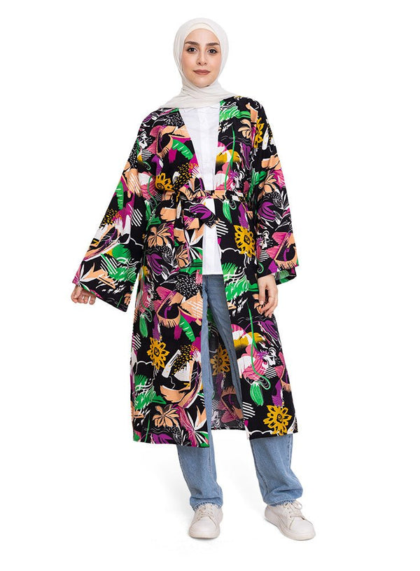 Design 2 Printed Kimono - Khotwh