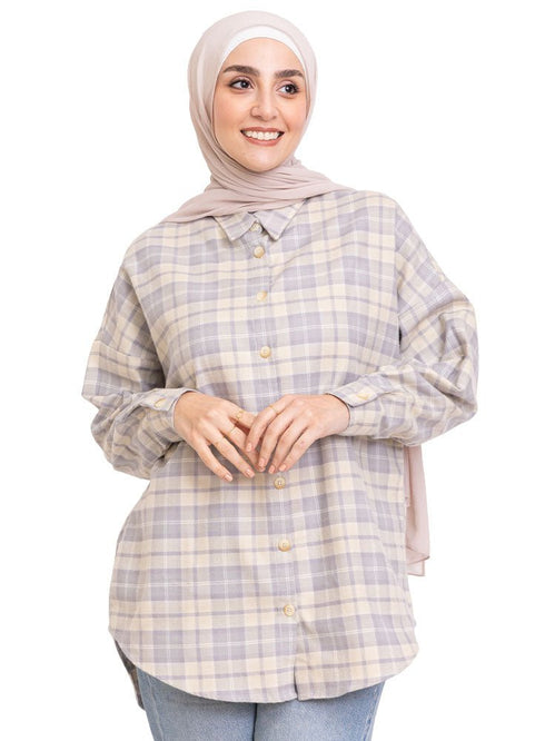 Design 20 Checkered O - V Shirt - Khotwh