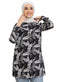 Design 23 Cloak Printed Blouse - Khotwh