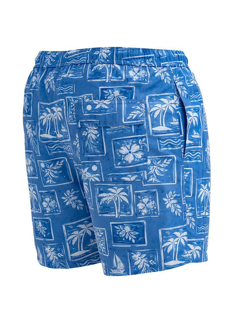 Design 23 Printed Beach Short - Khotwh