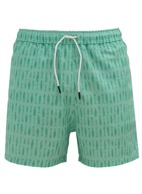 Design 24 Printed Beach Short - Khotwh