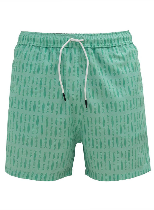 Design 24 Printed Beach Short - Khotwh