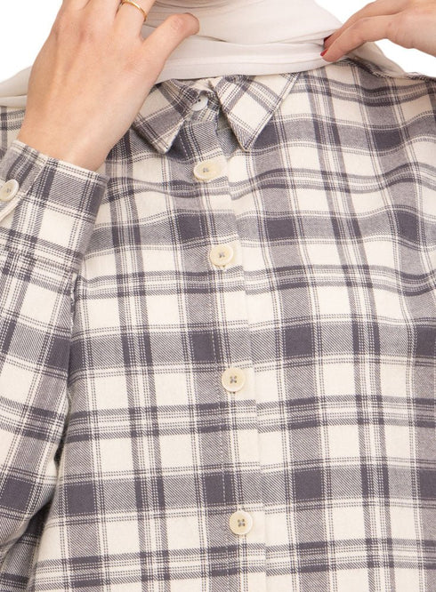 Design 25 Checkered O - V Shirt - Khotwh