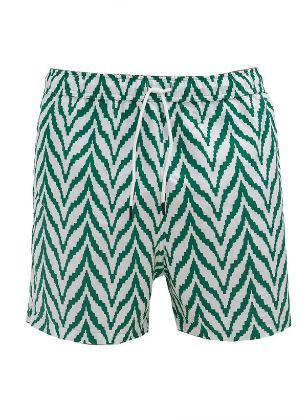 Design 25 Printed Beach Short - Khotwh