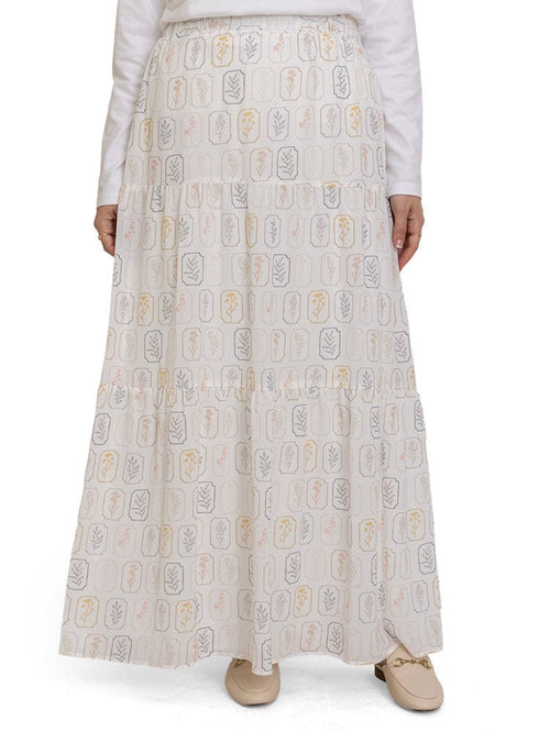 Design 3 Printed Skirt - Khotwh