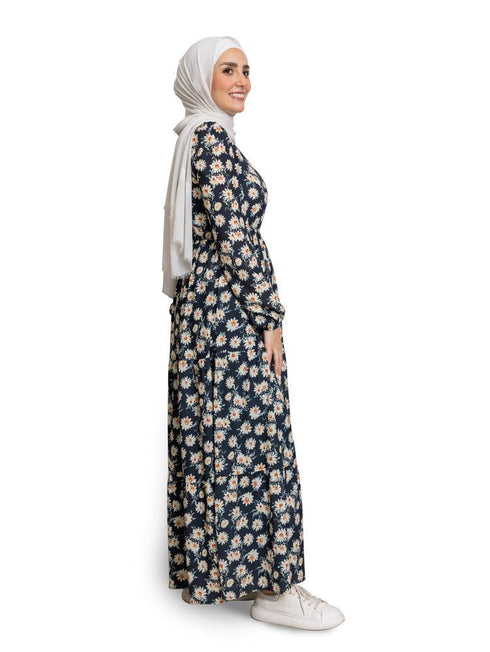 Design 3 Printed Tiered Dress - Khotwh