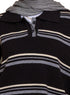 Design 3 Striped Knitted Polo Pullover - Khotwh