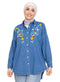 Design 4 - Cool Ice E - Over Size Denim Shirt - Khotwh
