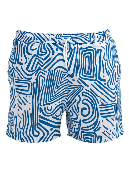 Design 4 Printed Beach Short - Khotwh