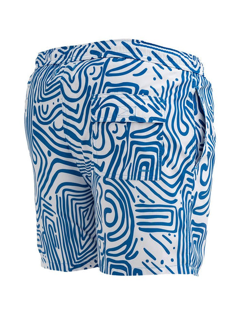 Design 4 Printed Beach Short - Khotwh