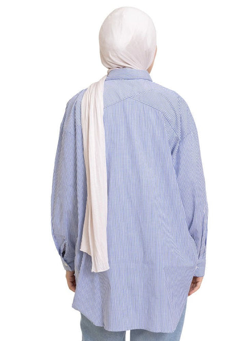 Design 4 RD - Striped Poplin Shirt - Khotwh