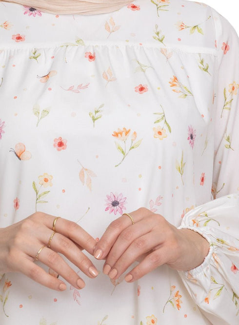 Design 5 Printed Blouse - Khotwh