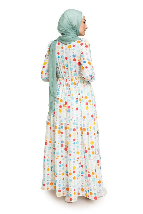 Design 5 Printed Tiered Dress - Khotwh