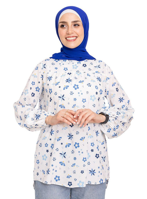 Design 6 Printed Blouse - Khotwh