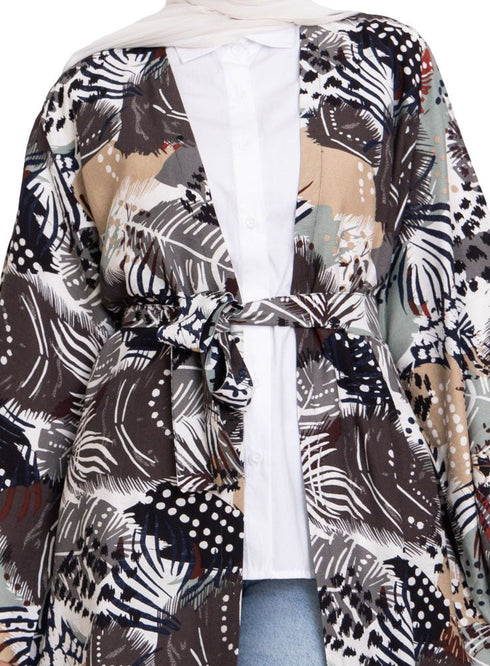 Design 6 Printed Kimono - Khotwh
