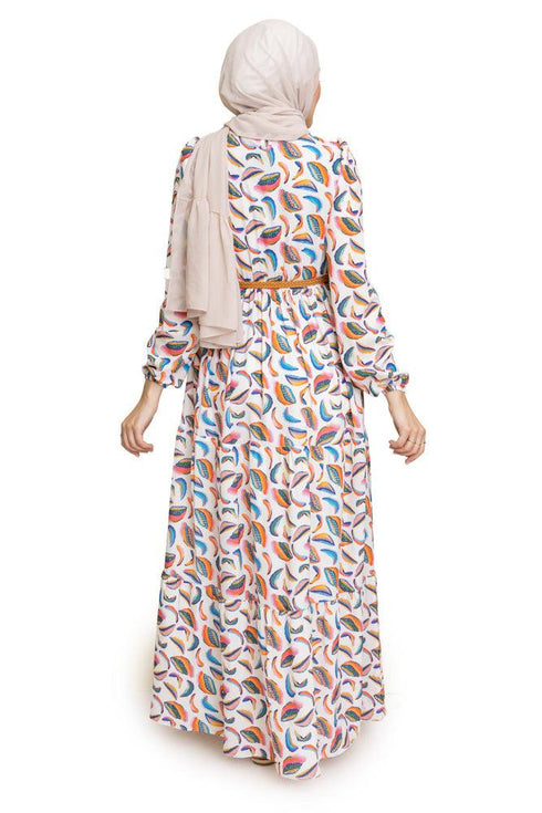 Design 6 Printed Tiered Dress - Khotwh
