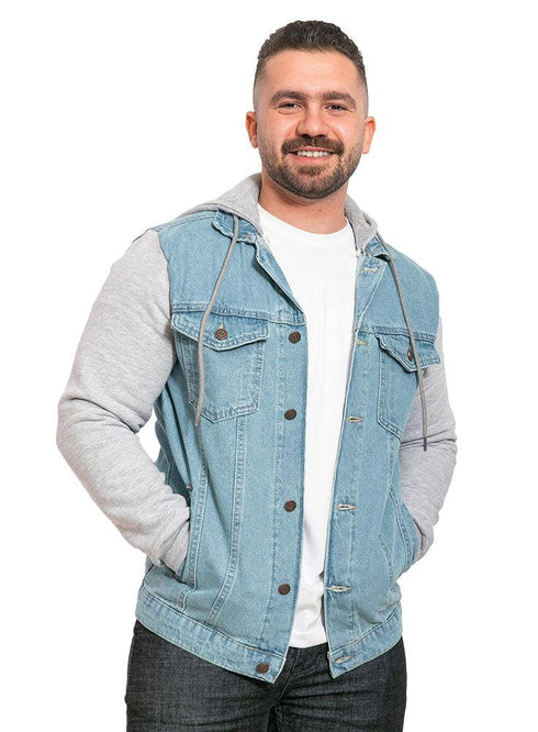 Design 7 Melton Jacket Jeans - Khotwh