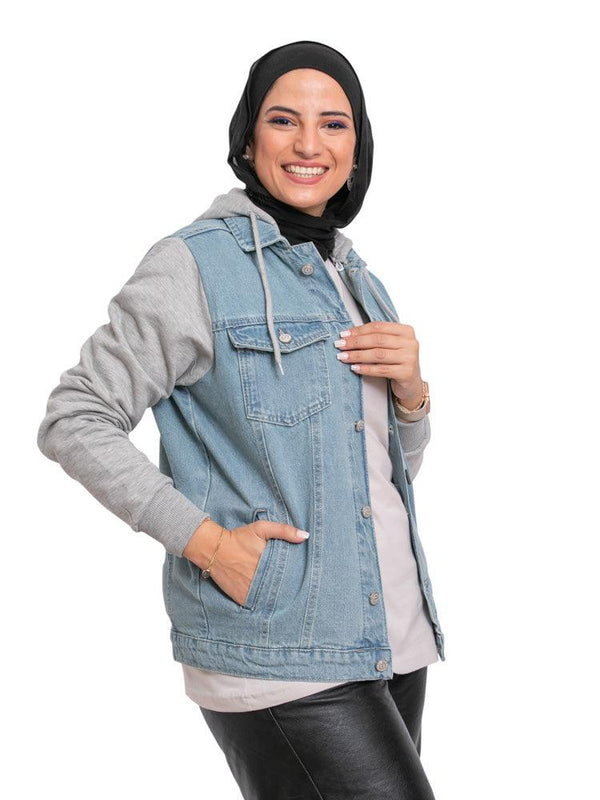 Design 7 Melton Jacket Jeans - Khotwh