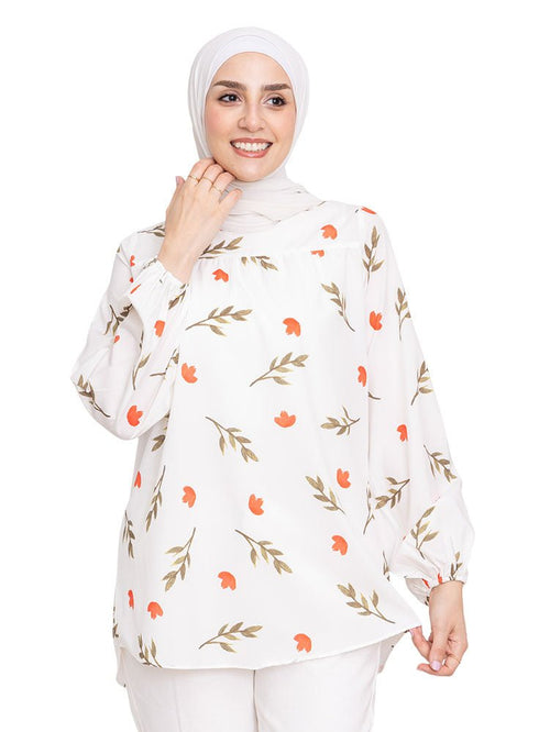 Design 7 Printed Blouse - Khotwh