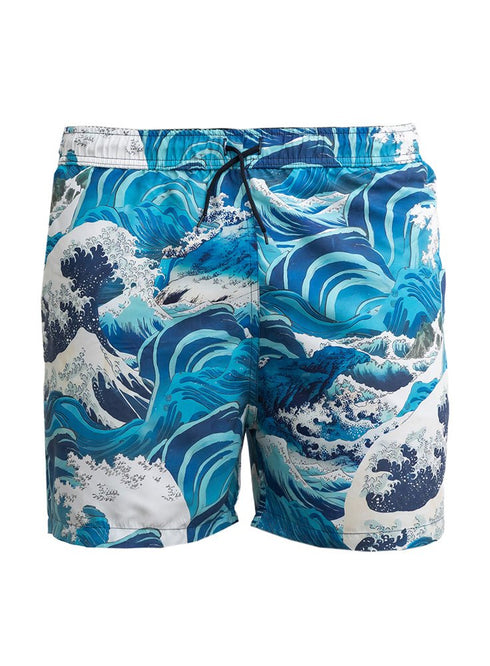 Design 8 Printed Beach Short - Khotwh