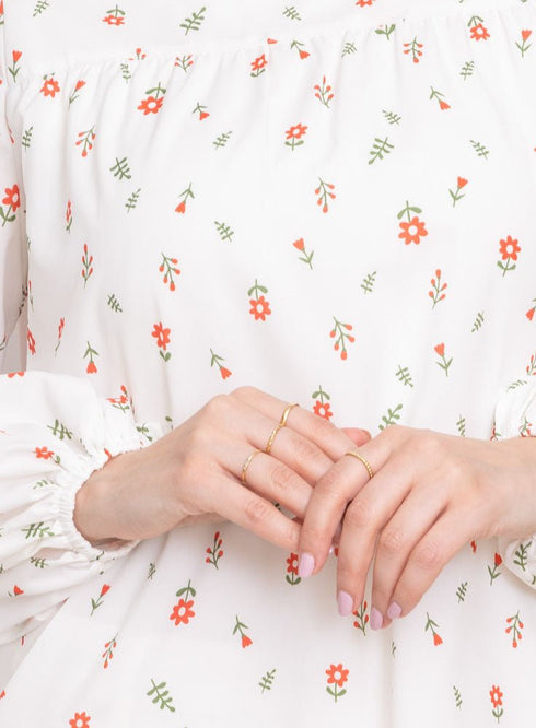 Design 8 Printed Blouse - Khotwh