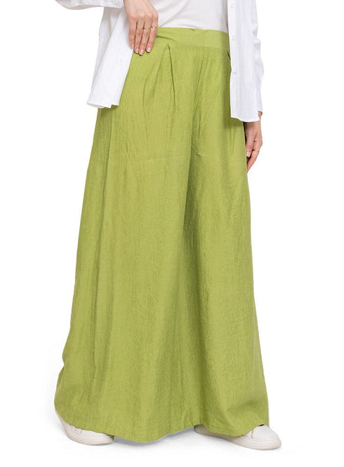 Design1 - Kiwi Linen2 - Wide Leg - Khotwh
