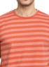 Dio - Copper Coin Striped Round T-shirt - Khotwh
