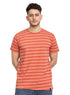 Dio - Copper Coin Striped Round T-shirt - Khotwh