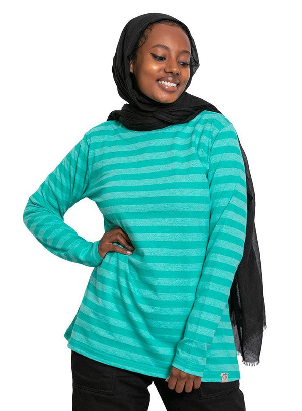 Dio - Pool Green B - Long - Sleeve - Khotwh