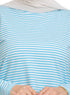 Diva Blue Striped Long - Sleeve - Khotwh
