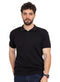 Dots - Black F - S.Knit Polo T-shirt - Khotwh