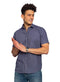 Dotty - Indigo Printed Half - Shirt - Khotwh