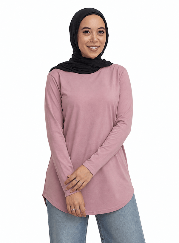 Dusky Orchid Cur.Long-Sleeve - Khotwh