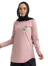 Dusky Orchid-Design 4 Printed Long-Sleeve - Khotwh