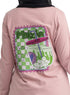 Dusky Orchid-Design 4 Printed Long-Sleeve - Khotwh