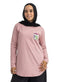Dusky Orchid-Design 4 Printed Long-Sleeve - Khotwh