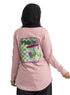 Dusky Orchid-Design 4 Printed Long-Sleeve - Khotwh