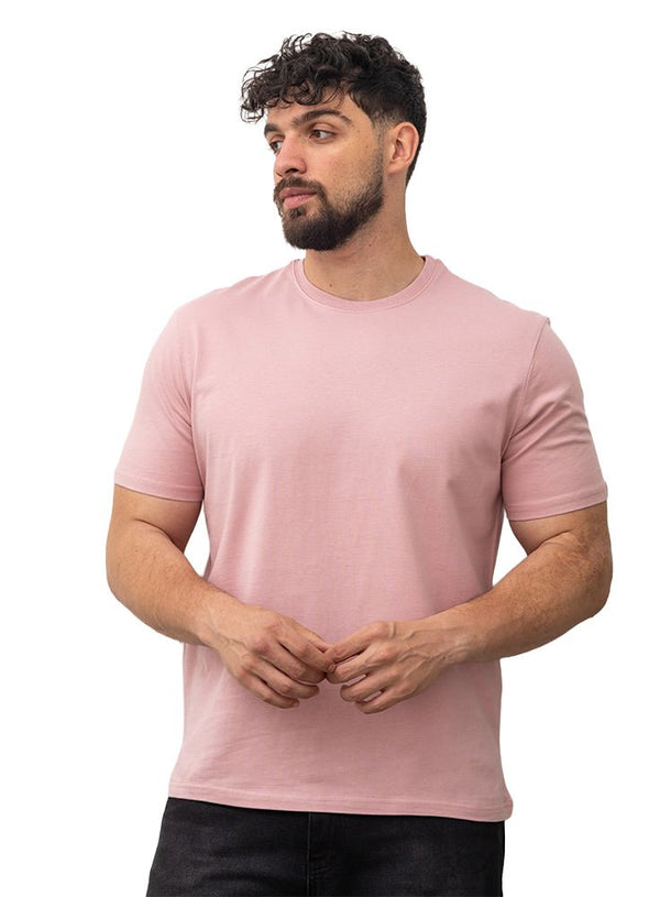 Dusky Orchid Relaxed Round T-Shirt - Khotwh