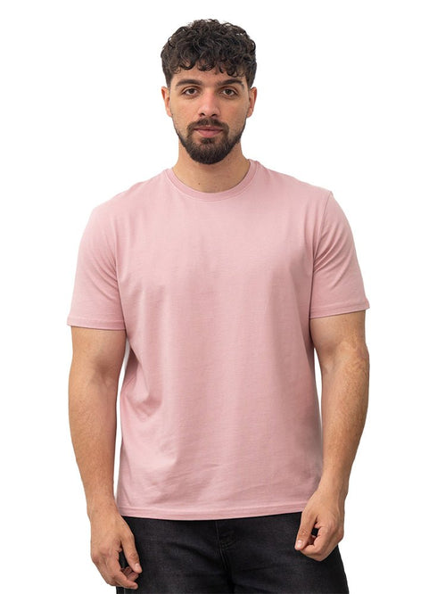 Dusky Orchid Relaxed Round T-Shirt - Khotwh
