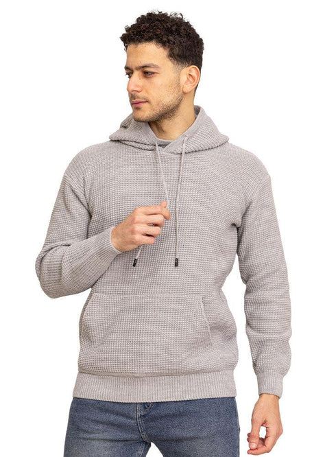 F - Silver Hoodie Pullover - Khotwh