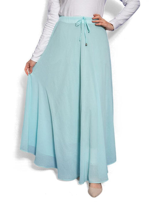 Fair Aqua Clache Skirt - Khotwh