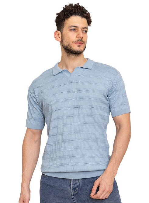 Fair Aqua Design 13 - F - Polo Neck T-Shirt - Khotwh