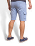 Fancy Baby blue Melton Cargo Short - Khotwh