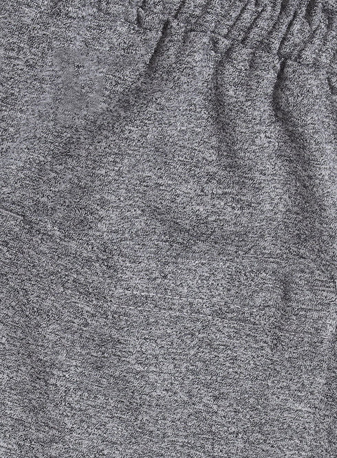 Fancy Black Melton Short - Khotwh